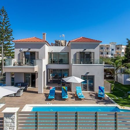 Superior Villa Marina Mare Sauna Hammam Nea Kydonia Екстериор снимка