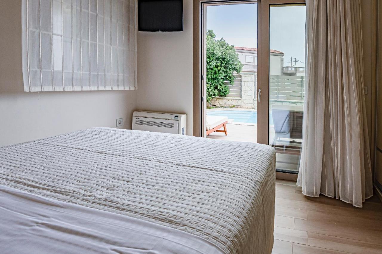 Superior Villa Marina Mare Sauna Hammam Nea Kydonia Екстериор снимка