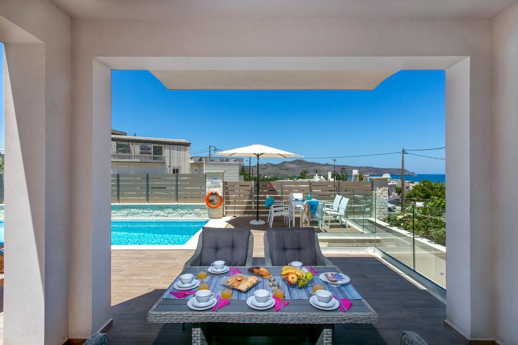 Superior Villa Marina Mare Sauna Hammam Nea Kydonia Екстериор снимка