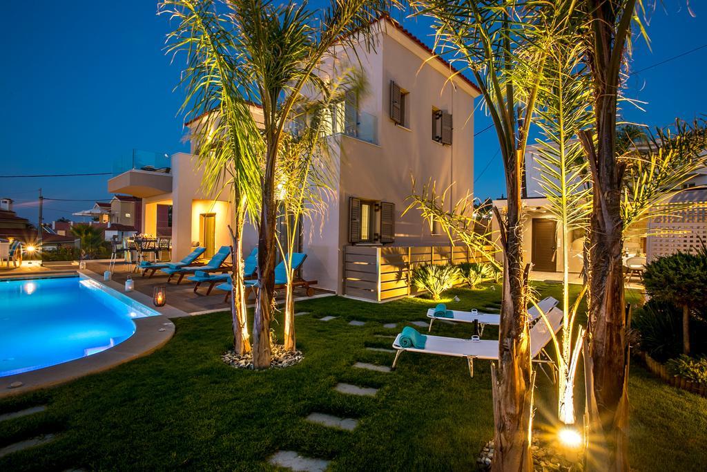 Superior Villa Marina Mare Sauna Hammam Nea Kydonia Екстериор снимка