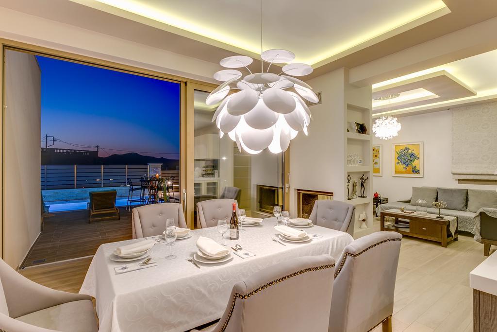 Superior Villa Marina Mare Sauna Hammam Nea Kydonia Екстериор снимка