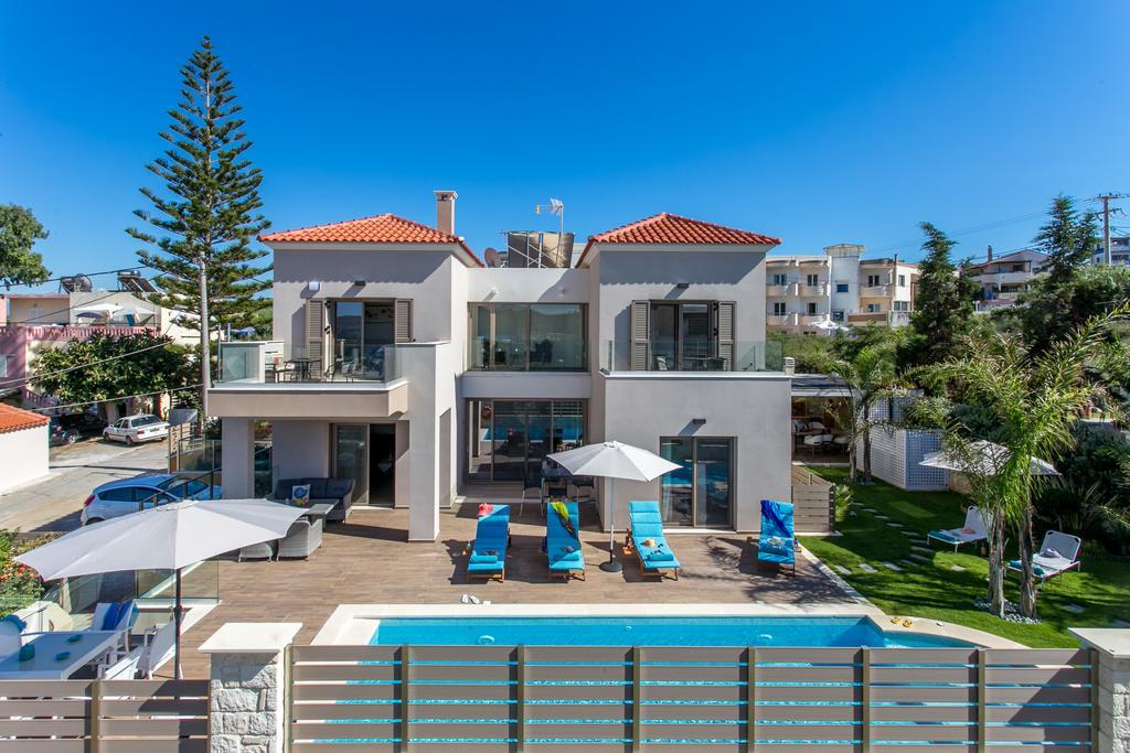 Superior Villa Marina Mare Sauna Hammam Nea Kydonia Екстериор снимка
